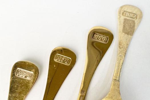 4 Georg Jensen Jahreslöffel